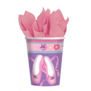 Twinkle Toes Ballerina Party Cups